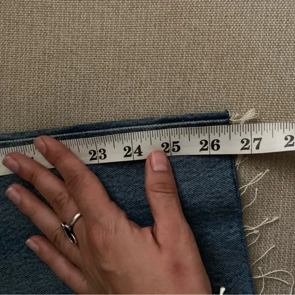 Agolde Remy High Rise Jeans Straight Luxury Denim - Picture 8 of 10